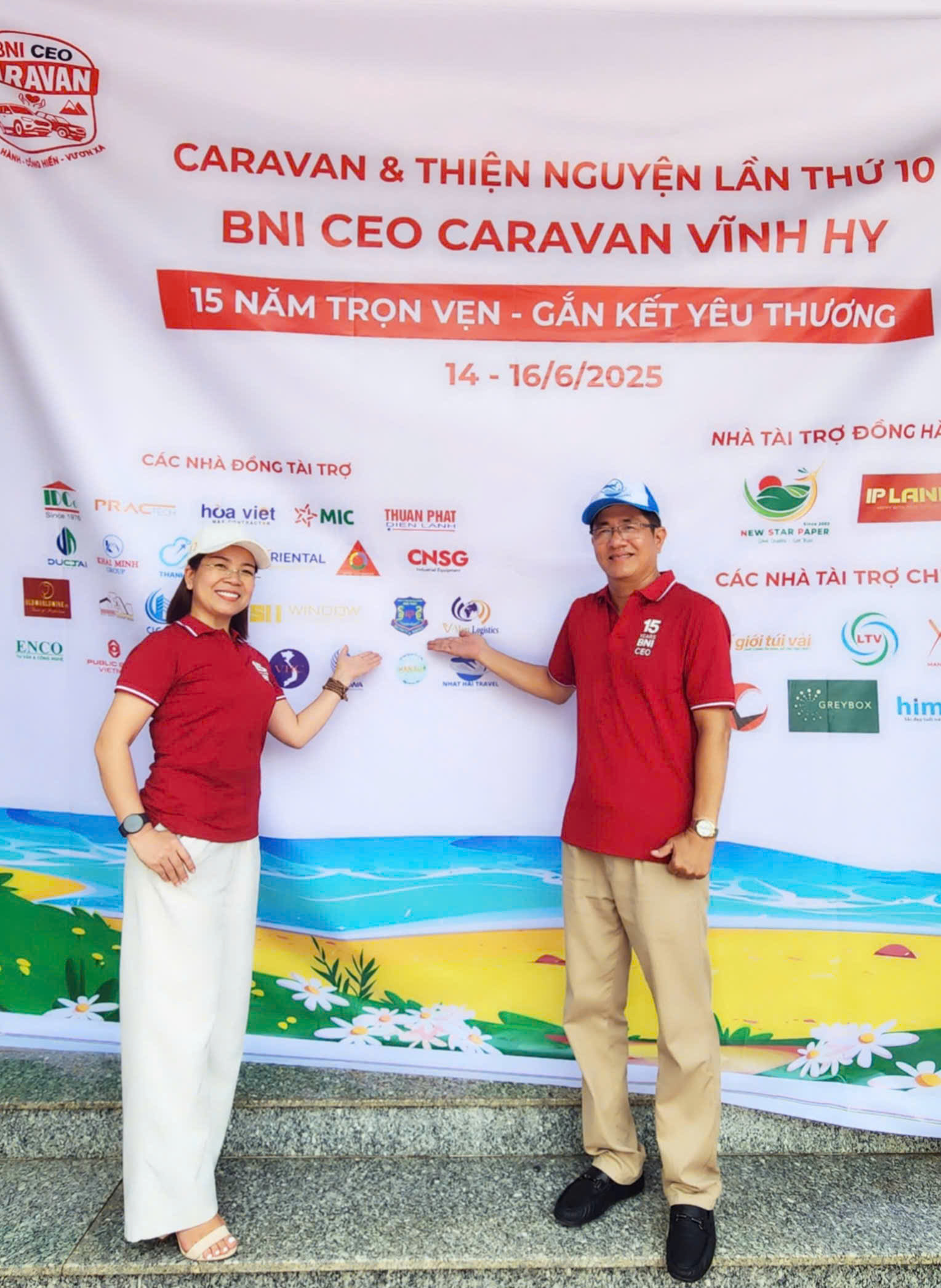 Công ty TNHH Dịch vụ An Ninh Hoà Phát đồng hành cùng chương trình Caravan Thiện nguyện lần thứ 10 của CEO Chapter